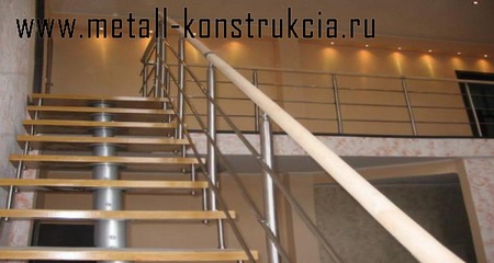 Перила из нержавейки